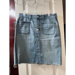 Abercrombie & Fitch Denim Skirt Size 2